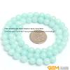 6mm Round Gemstone Sky Blue Jade Beads Strand 15 Inches Jewelry Making Beads view 3