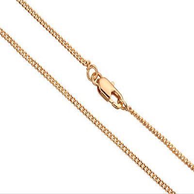 20Inch Necklace Curb Chain with Lobster Claw Clasp 2 Chain