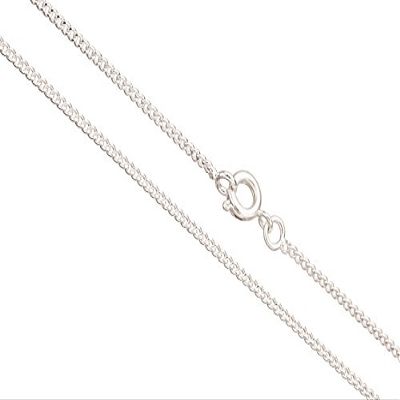16Inch Necklace Curb Chain with Springring Clasp