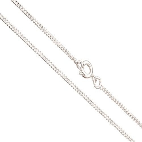 16Inch Necklace Curb Chain with Springring Clasp