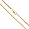 16Inch Necklace Box Chain with Lobster Claw Clasp 2pcs view 1