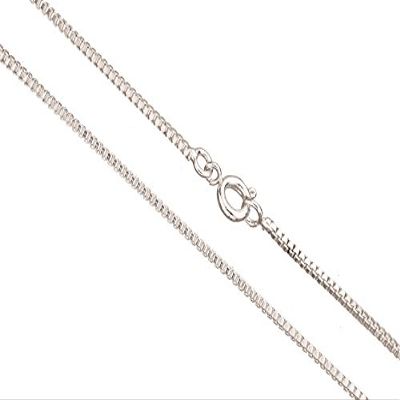 18Inch Necklace Box Chain with Springring Clasp