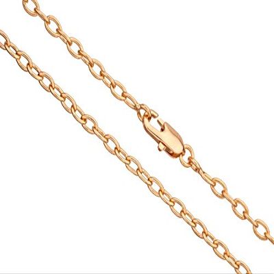 24Inch Necklace Cable Chain with Lobster Claw Clasp 2pcs/Pack