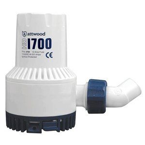 Attwood Heavy-Duty Bilge Pump 1700 Series - 12V - 1700 GPH