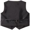 American Exchange Little Boys's' Satin 4 Piece Vest Set, Purple, 4 view 2