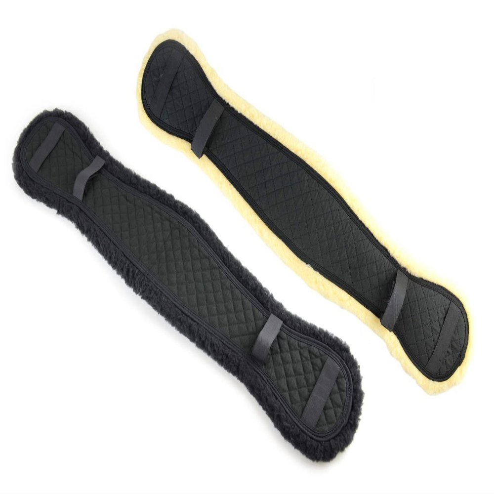 William Hunter Equestrian Hycomfort Girth Cover - Black/Black