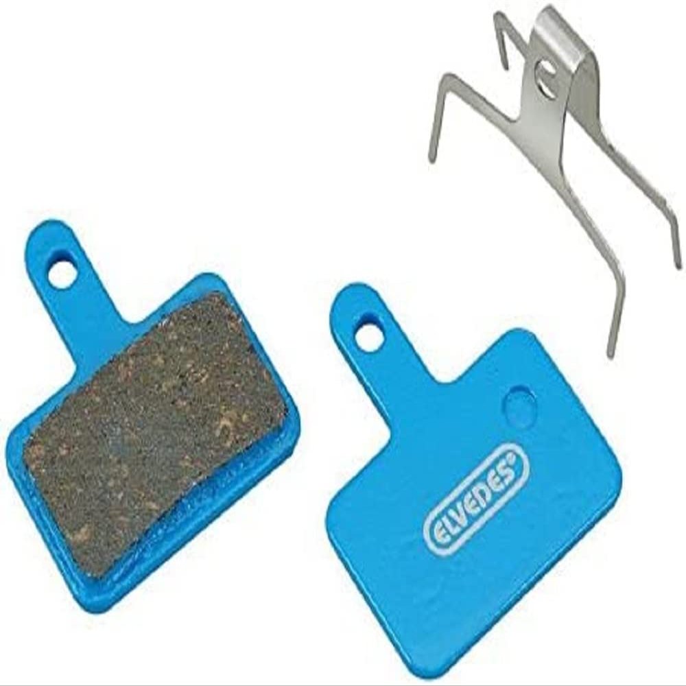 Elvedes Disc Brake Pads Organic Per Pair Fits Shimano Br-M375 M415-M495 M515 M525 M575 C501 C601C607/Tektro Auriga (Pro-(E-) Comp) Draco Orion Aquila/RST D-Power - Multicoloured