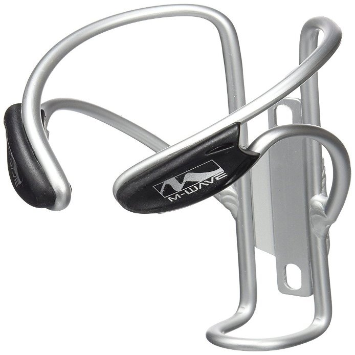 M-Wave Unisex Adult BC 54 A Bottle Cage, Good Support - Silver,