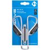 M-Wave Unisex Adult BC 54 A Bottle Cage, Good Support - Silver, view 2