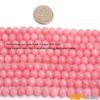 6mm Round Faceted Gemstone Pink Jade Beads Strand 15 Inch view 3