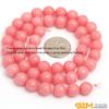 8mm Round Faceted Gemstone Pink Jade Beads Strand 15 Inch view 4