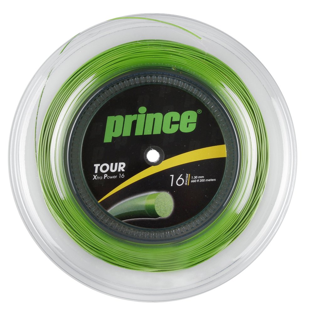 Prince Unisex's Tour XP String Reel-Green, 1.30 mm