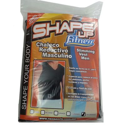 Shape up Fitness Men's Slimming Vest - Chaleco Reductivo Masculino (M)