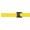 Posey 6546Y Premium EZ Clean Gait Belt With Spring-Loaded Buckle, Yellow, 60" view 1