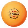 Nittaku NB-1010 Table Tennis Balls, Official Ball, Large Ball, 44 Pro, 3 Stars, Pack of 3 view 1