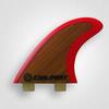 Culprit Surf Bamboo Hexcore Honeycomb FCS M3 Style Thruster Surfboard Fins - C3 view 1