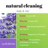 Yoga Wipes for Body and Mat - Natural Lavender and Tea Tree - 45 Wipes in Resealable Canister - by Jasmine Seven - for Home, Studio, Gym, Spa view 2