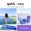 Yoga Wipes for Body and Mat - Natural Lavender and Tea Tree - 45 Wipes in Resealable Canister - by Jasmine Seven - for Home, Studio, Gym, Spa view 3