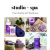 Yoga Wipes for Body and Mat - Natural Lavender and Tea Tree - 45 Wipes in Resealable Canister - by Jasmine Seven - for Home, Studio, Gym, Spa view 4