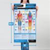 Muscle Groups Gym Workout Poster - EXTRA LARGE 33" X 23.5" - Laminated - Gym & Home Fitness Chart - Includes Video Training Support by Posterfit view 3