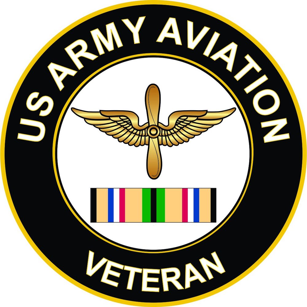 Army Aviation Gulf War Veteran 3.8 Inch Decal