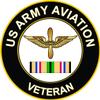 Army Aviation Gulf War Veteran 3.8 Inch Decal view 1