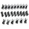 Kwik Goal Swivel Clips, Black view 1