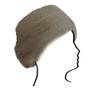 Adult Grey Grandma Designer Costume Wig With Bun view 3