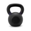 Solid Cast Iron Kettlebell Set for Strength Training - 16/20 /24 /32lb Weights/Color Coded Bands view 3
