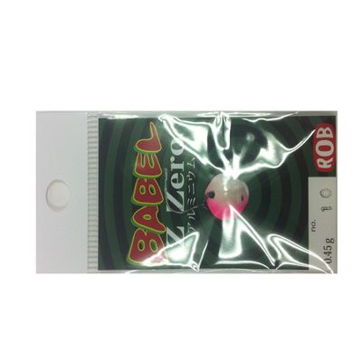 ROB Lure Babel Z Zero Lure, 0.02 oz (0.45 g), #10 Pink Glow Spoon