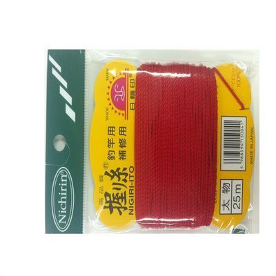 Nichirin Nigiri-ito (Usually Color) Futomono red
