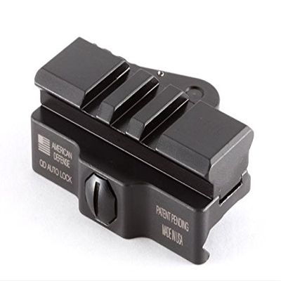 American Defense AD-170-VPG-5LUG TAC R Sporting Optic Mounts, Black, Left/Right