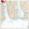 Paradise Cay Publications, Inc. NOAA Chart 13213: New London Harbor and Vicinity; Bailey Point to Smith Cove 21.00 x 31.80 (Small Format Waterproof) view 1