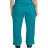Healing Hands Taylor Women's Pants Mid Rise with 2 Pockets & Back Elastic Waistband Plus Size 9095, 2XL, Teal view 2
