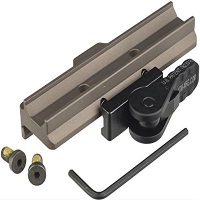 American Defense AD-B3 STD FDE Riflescope Optic Mount, Flat Dark Earth