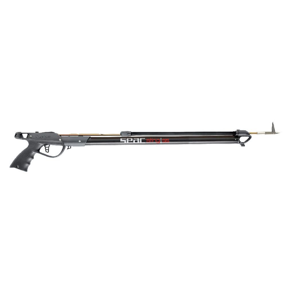 SEAC Sting Practical Versatile Well-Balanced Easy to Handle Black Sling Speargun, 55cm