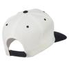 Athletic Number 00 Embroidered Classic Two Tone Cap - Natural Black OSFM view 4