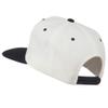Athletic Number 1 Embroidered Classic Two Tone Cap - Natural Black OSFM view 3
