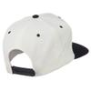 Athletic Number 1 Embroidered Classic Two Tone Cap - Natural Black OSFM view 4