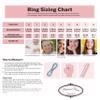 Precious Pieces 925 Sterling Silver October CZ Simulated Birthstone Baby Ring with Heart for Little Girls, Kids and Toddlers (Size 4) view 4