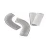 Fizik Road Bar Gel 4 Pieces, (2 Curved, 2 Straight), Road Bike Handlebar Gel Pad, Light Blue, One Size view 1