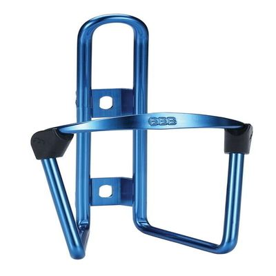 BBB Cycling Water Bottle Holder Universal Bike Bottle Cage for Road Bike and MTB Lightweight FuelTank BBC-03 Blue Anodised
