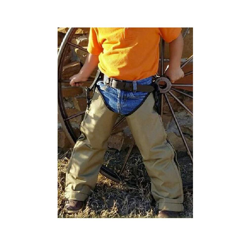 Youth Snake Guard Chaps (Khaki Tan, Youth X-Large)