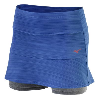 Mizuno Running Women's Trinity Skirt, Turkish Sea-Turbulence, X-Large