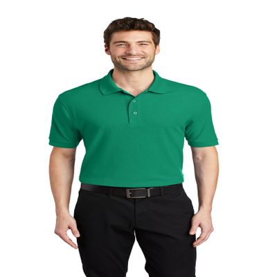 Port Authority Silk Touch Polo Shirt Kelly Green