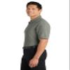 Port Authority Tall Silk Touch Polo Shirt Cool Grey view 3