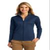 Port Authority Women's Vertical Texture Full-Zip Jacket view 1