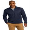 Port Authority Men's Vertical Texture Quarter-Zip Pullover view 1