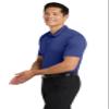 Port Authority Silk Touch Performance Polo Shirt, Royal, M view 4