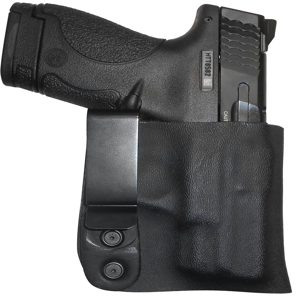 Pro Carry Ruger LCP with Crimson Trace Laserguard Right Hand Security All Kydex Gun Holster Black